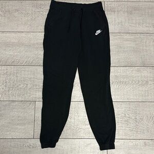 Nike Black Joggers with Logo